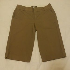 Club Monaco khaki bermuda shorts